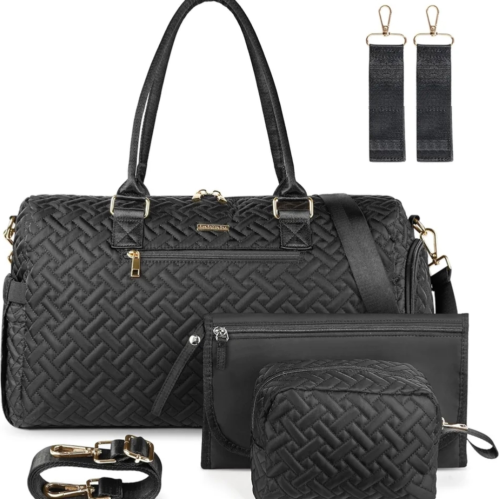 Diaper Bag Tote, Large Diaper Baby Bag with Cosmetic bag Changing Pad, Multifunc